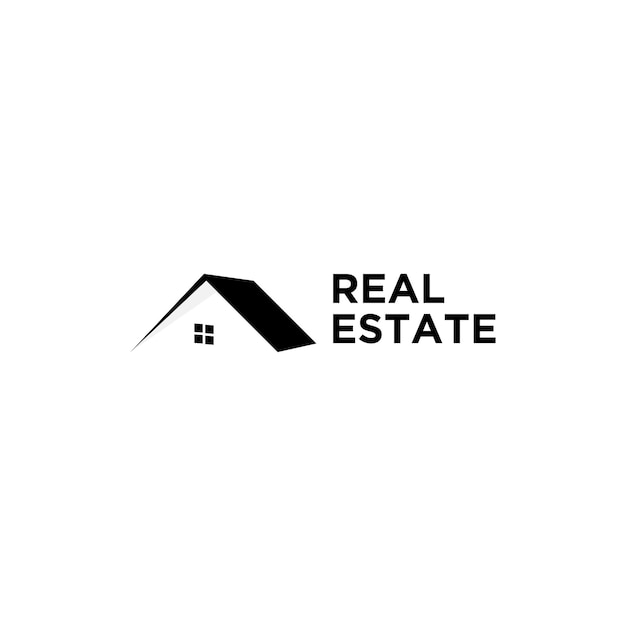 Premium Vector | Real estate logo design template