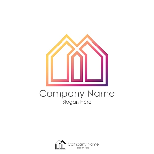 Download Free Real Estate Logo Design With Initial Letter M Or X Premium Vector Use our free logo maker to create a logo and build your brand. Put your logo on business cards, promotional products, or your website for brand visibility.