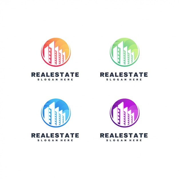Download Free Real Estate Logo Set Premium Vector Use our free logo maker to create a logo and build your brand. Put your logo on business cards, promotional products, or your website for brand visibility.