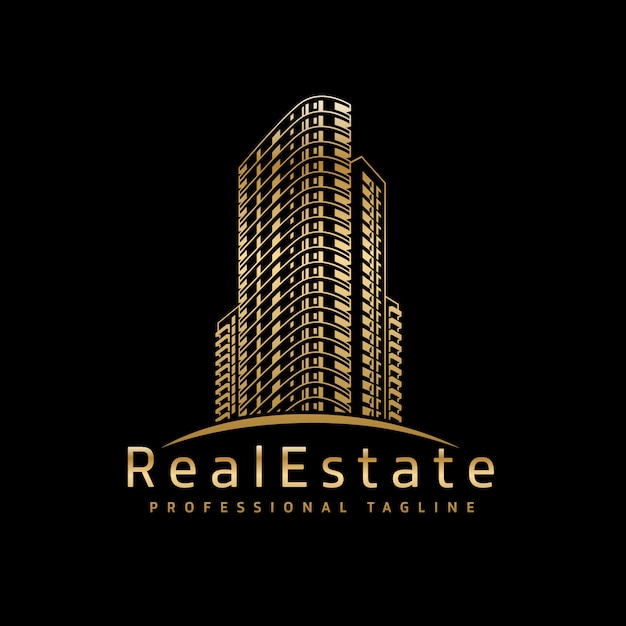 Real estate logo Premium Vector