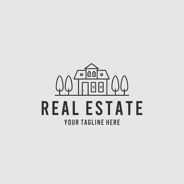 Download Free Real Estate Minimalist Logo Design Inspiration Premium Vector Use our free logo maker to create a logo and build your brand. Put your logo on business cards, promotional products, or your website for brand visibility.