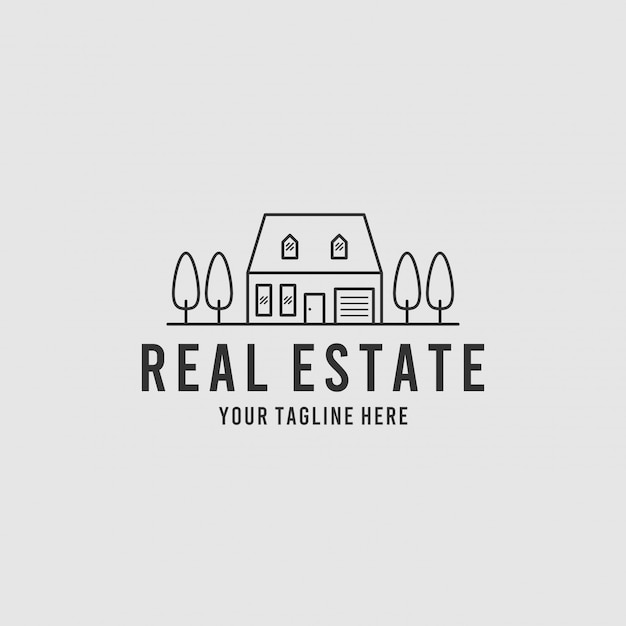 Download Free Real Estate Minimalist Logo Design Inspiration Premium Vector Use our free logo maker to create a logo and build your brand. Put your logo on business cards, promotional products, or your website for brand visibility.