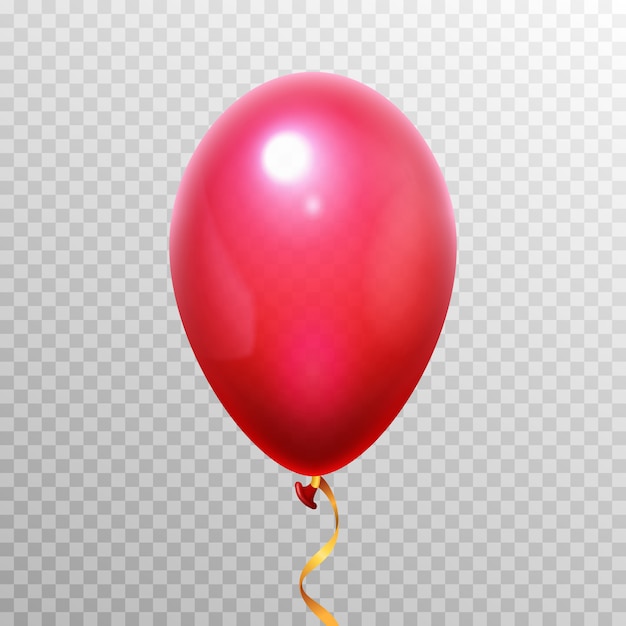 Download Free Realistic 3d Red Balloon Isolated On Transparent Premium Vector Use our free logo maker to create a logo and build your brand. Put your logo on business cards, promotional products, or your website for brand visibility.