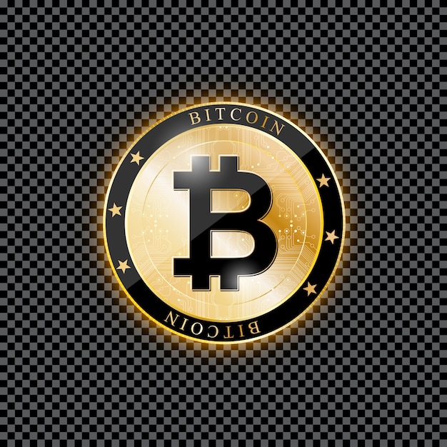 Download Free Realistic Bitcoin Coin On A Transparent Background Premium Vector Use our free logo maker to create a logo and build your brand. Put your logo on business cards, promotional products, or your website for brand visibility.