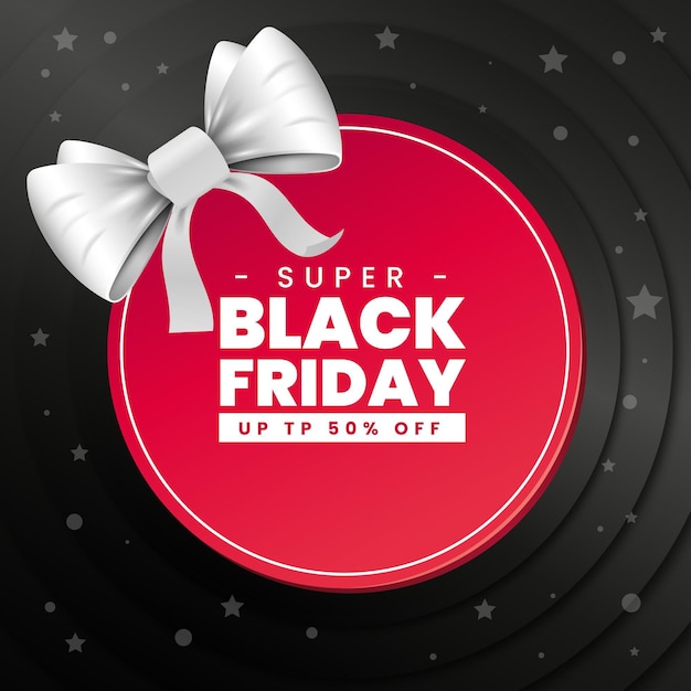 Free Vector | Realistic Black Friday Concept