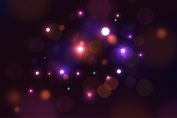 Free Vector | Realistic bokeh background