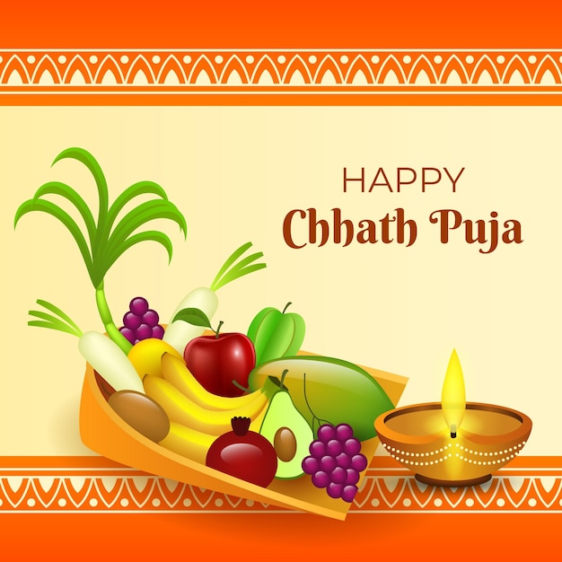 chhath puja vector free download