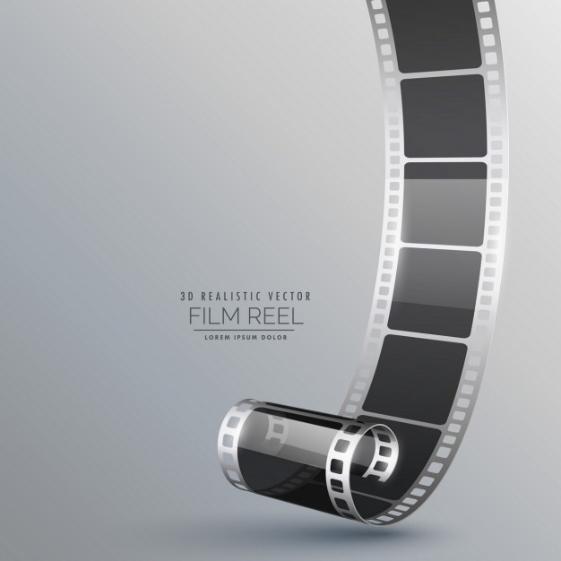Realistic film roll Vector | Free Download