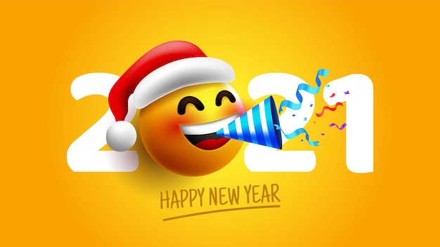 New Year Background Funny