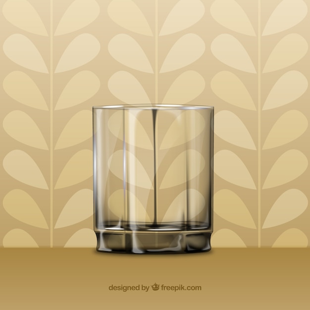 Realistic glass Vector | Free Download