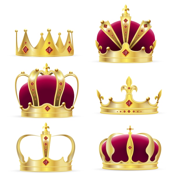 Download Free Realistic Golden Crown For King Or Queen Premium Vector Use our free logo maker to create a logo and build your brand. Put your logo on business cards, promotional products, or your website for brand visibility.