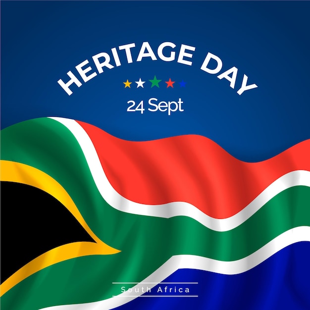 Free Vector Realistic heritage day event