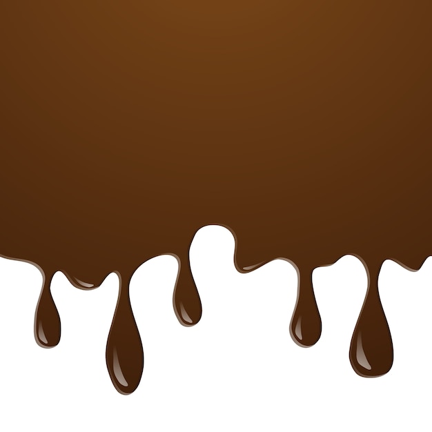 Premium Vector | Realistic of ice cream chocolate splash and melt ...