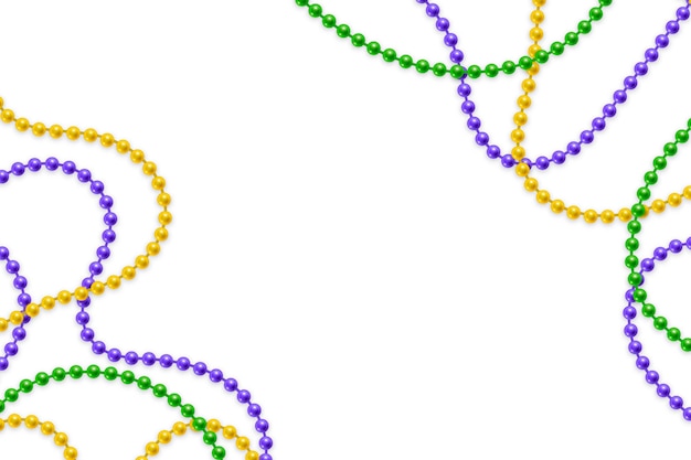 art projects with mardi gras beads