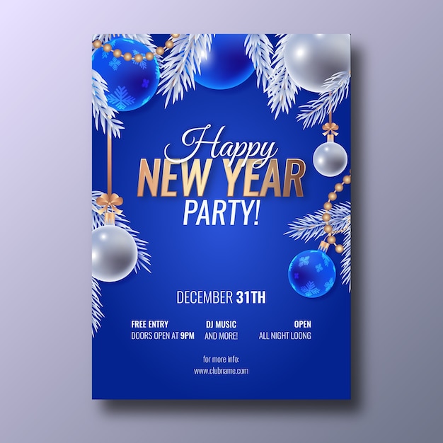 New Year Flyer 2020 Images Free Vectors Stock Photos Psd