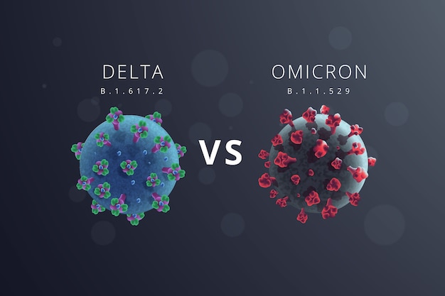 Realistic omicron vs delta comparison