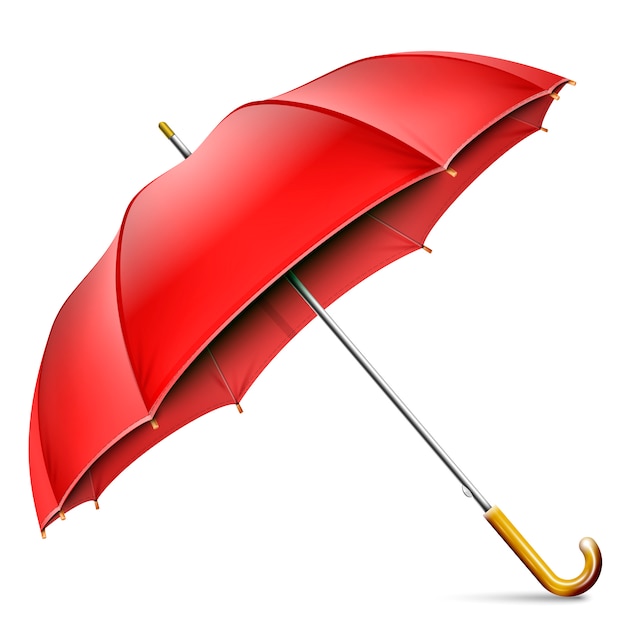 Download Free Realistic Open Red Umbrella Premium Vector Use our free logo maker to create a logo and build your brand. Put your logo on business cards, promotional products, or your website for brand visibility.