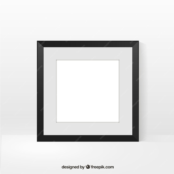 Free Vector | Realistic picture frame