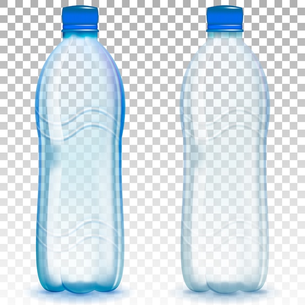 Premium Vector | Realistic plastic water bottle.