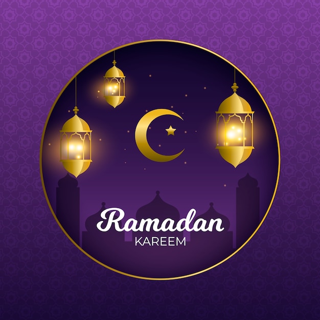 Free Vector | Realistic ramadan concept