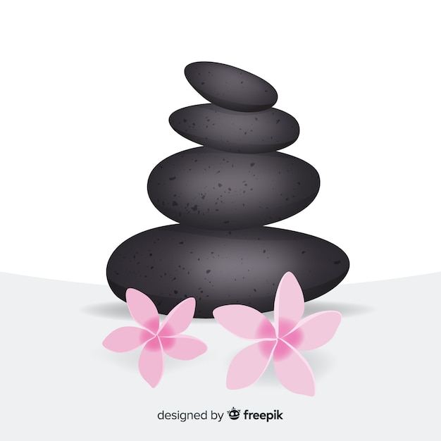 Download Free Realistic Spa Stones With Flowers Free Vector Use our free logo maker to create a logo and build your brand. Put your logo on business cards, promotional products, or your website for brand visibility.