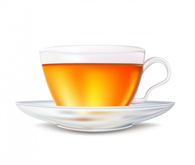 tea cup illustration vector free download