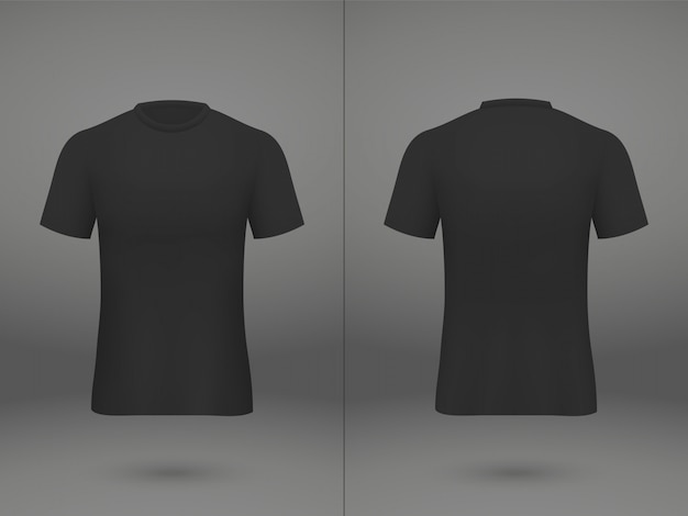 Download Realistic template soccer jersey t-shirt on shop Vector ...