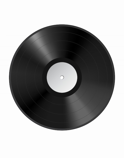 Realistic vinyl record | Premium Vector