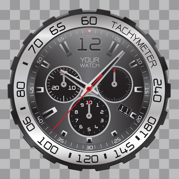 realistic watch faces