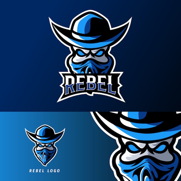 Download Free Rebel Bandit Sport Or Esport Gaming Mascot Logo Template Premium Use our free logo maker to create a logo and build your brand. Put your logo on business cards, promotional products, or your website for brand visibility.