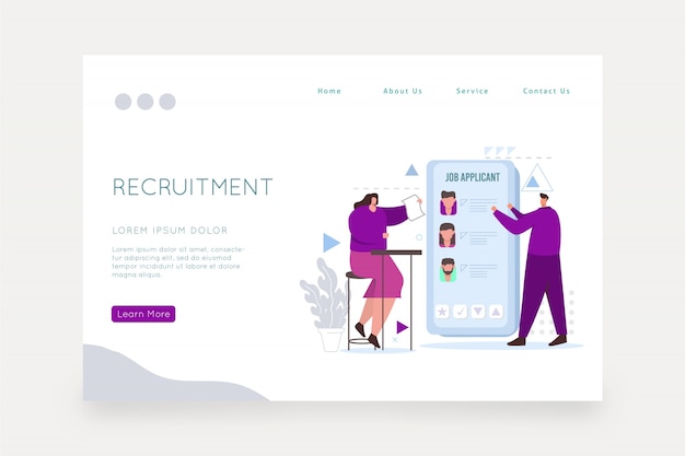 recruitment-website-template-free-printable-templates