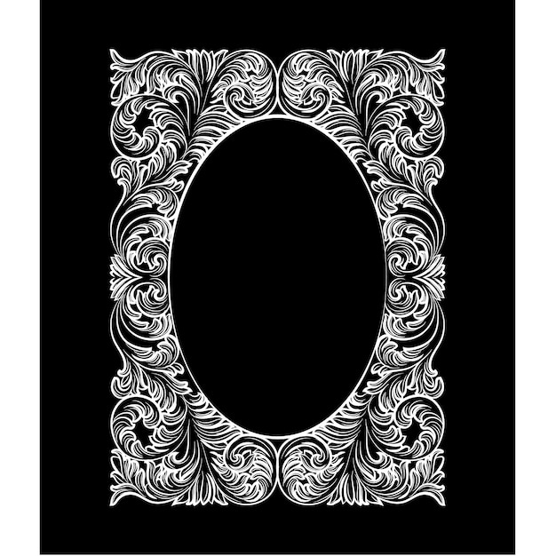 Download Free Vector | Rectangular ornamental frame