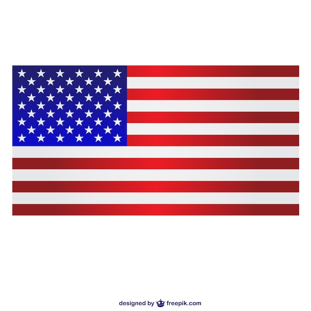 Download Rectangular united states flag Vector | Free Download