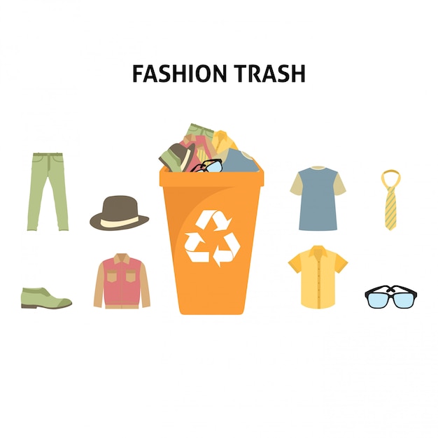 Download Free Recycle Fashion Trash Illustration Set Premium Vector Use our free logo maker to create a logo and build your brand. Put your logo on business cards, promotional products, or your website for brand visibility.