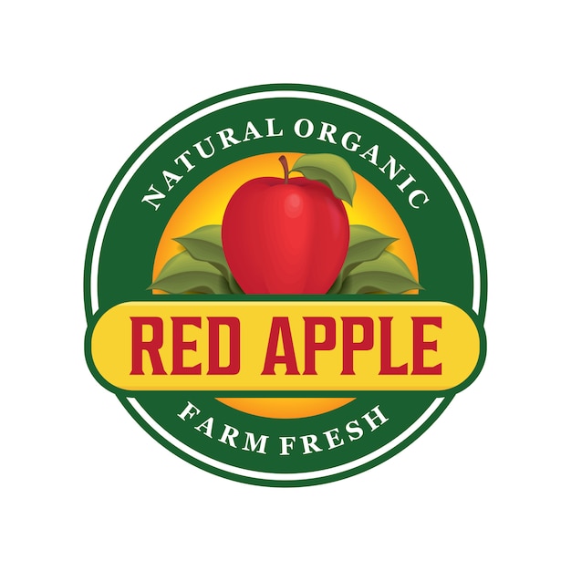 Download Free Red Apple Logo Design Premium Vector Use our free logo maker to create a logo and build your brand. Put your logo on business cards, promotional products, or your website for brand visibility.