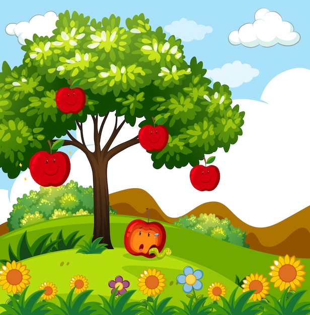 Download Apple Tree Vectors, Photos and PSD files | Free Download