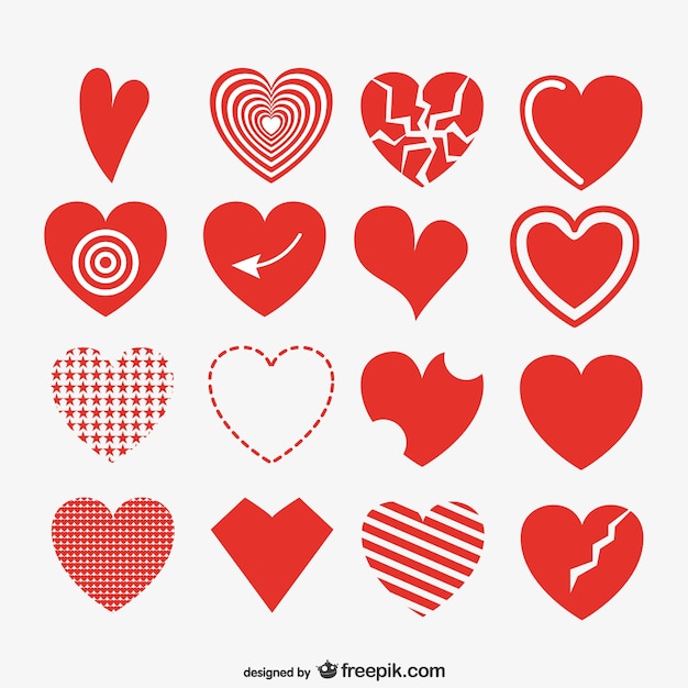 heart clipart vector free download - photo #39