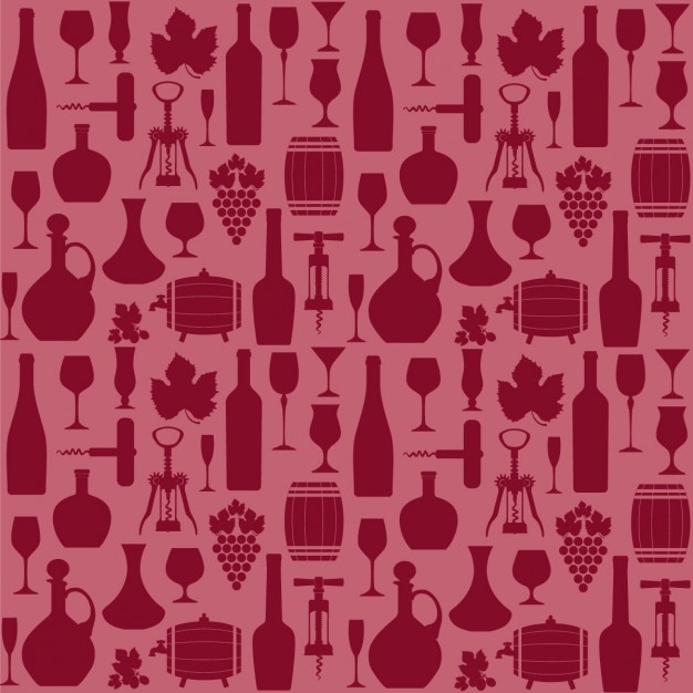 Red background about wine