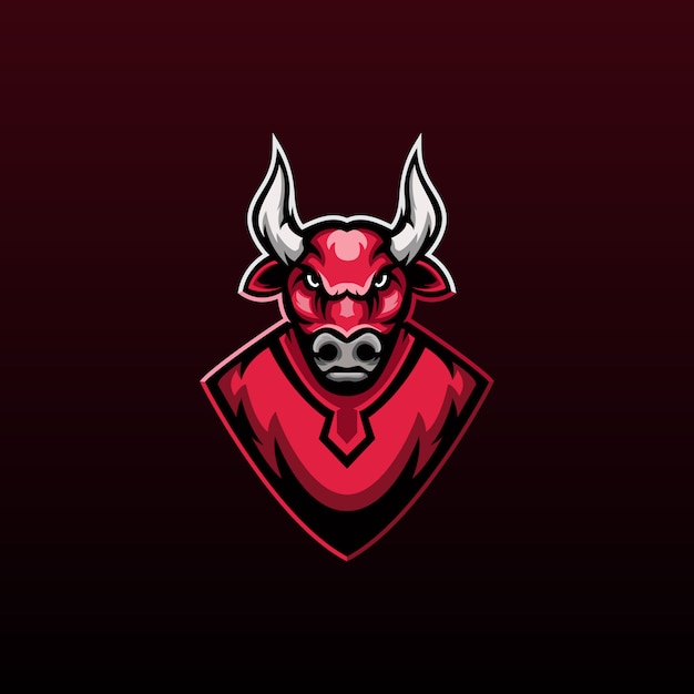 Download Free Red Bull Mascot Logo For Team Gaming Premium Vector Use our free logo maker to create a logo and build your brand. Put your logo on business cards, promotional products, or your website for brand visibility.