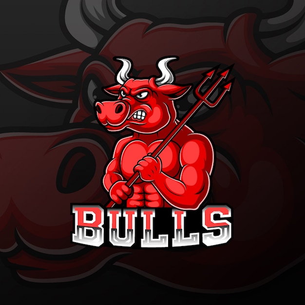 Download Free Red Bull Sport Mascot Logo Design Premium Vector Use our free logo maker to create a logo and build your brand. Put your logo on business cards, promotional products, or your website for brand visibility.