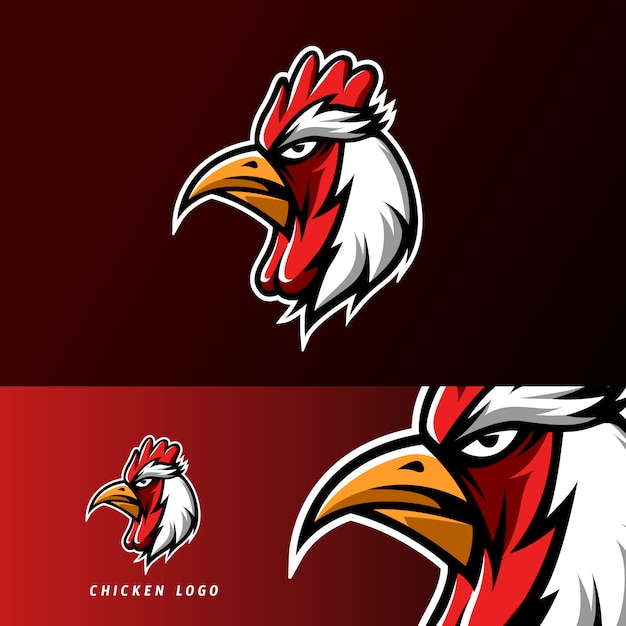 Download Free Red Chicken Roaster Mascot Sport Esport Logo Template Premium Vector Use our free logo maker to create a logo and build your brand. Put your logo on business cards, promotional products, or your website for brand visibility.