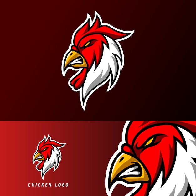 Download Free Red Chicken Roaster Mascot Sport Gaming Esport Logo Template For Use our free logo maker to create a logo and build your brand. Put your logo on business cards, promotional products, or your website for brand visibility.