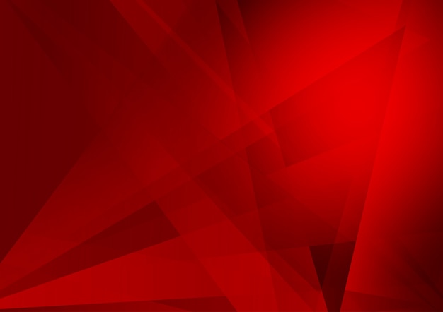 Red color geometric modern background design | Premium Vector