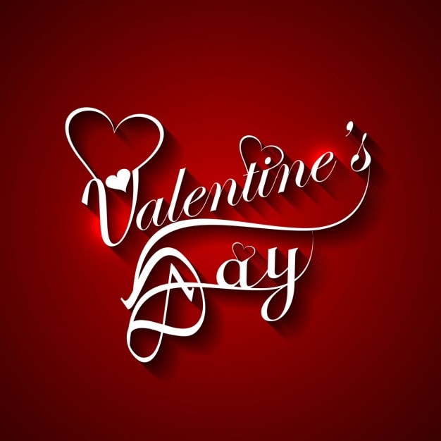 Download Red color valentines day card Vector | Free Download
