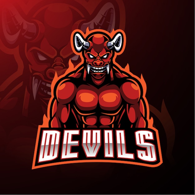 Download Free Red Devil Mascot Logo Premium Vector Use our free logo maker to create a logo and build your brand. Put your logo on business cards, promotional products, or your website for brand visibility.