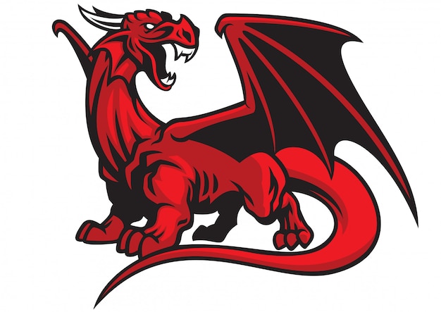 Download Free Red Dragon Mascot Premium Vector Use our free logo maker to create a logo and build your brand. Put your logo on business cards, promotional products, or your website for brand visibility.