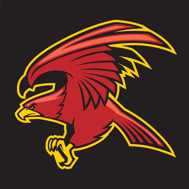 Download Free Red Eagle Bird Mascot Premium Vector Use our free logo maker to create a logo and build your brand. Put your logo on business cards, promotional products, or your website for brand visibility.
