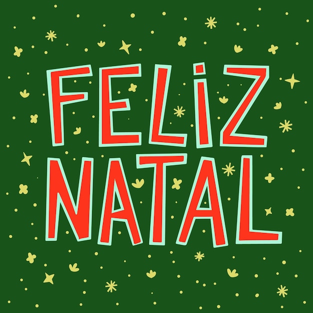 premium-vector-red-green-merry-christmas-in-brazilian-portuguese