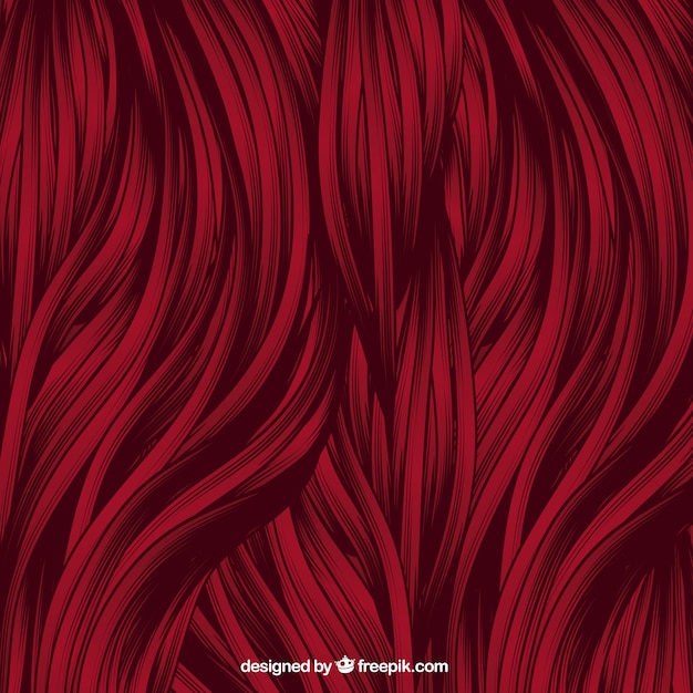 Red hair background Vector | Free Download