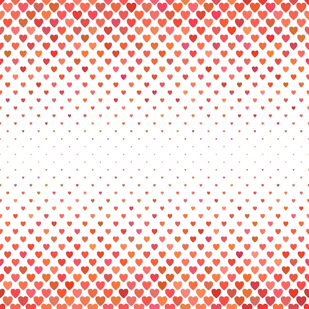 Free Vector | Red heart pattern background